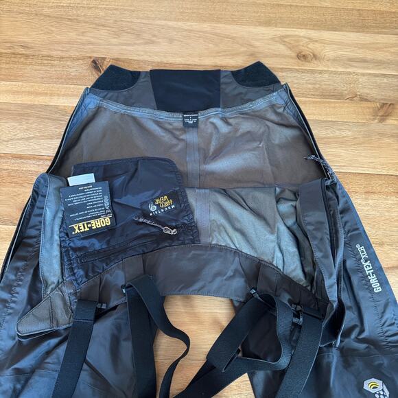 Mountain Hardwear Waterproof Pro Pant Size 4 Black - Picture 9 of 16